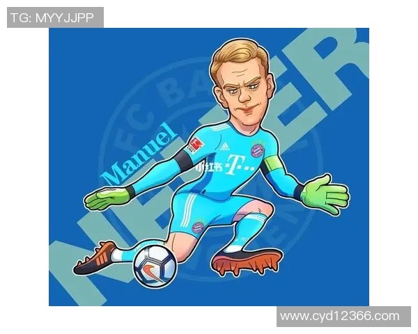 动漫风格足球球星头像创意设计展示展现球场英雄个性与魅力